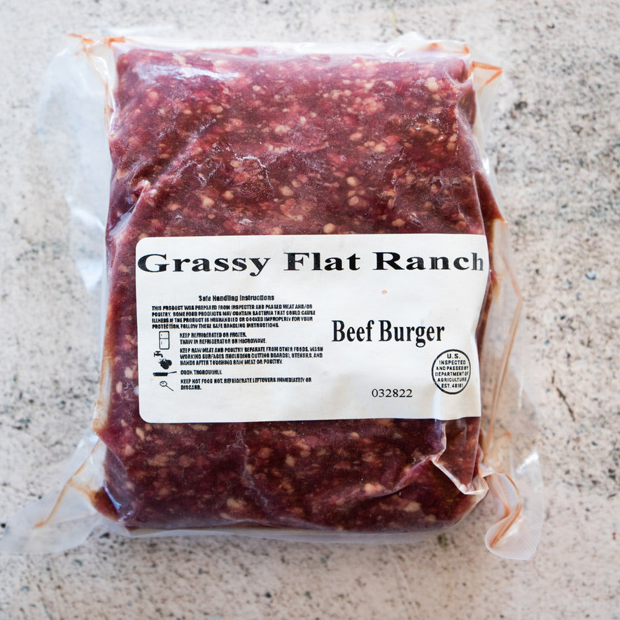 Ground Beef Grassy Flat Ranch