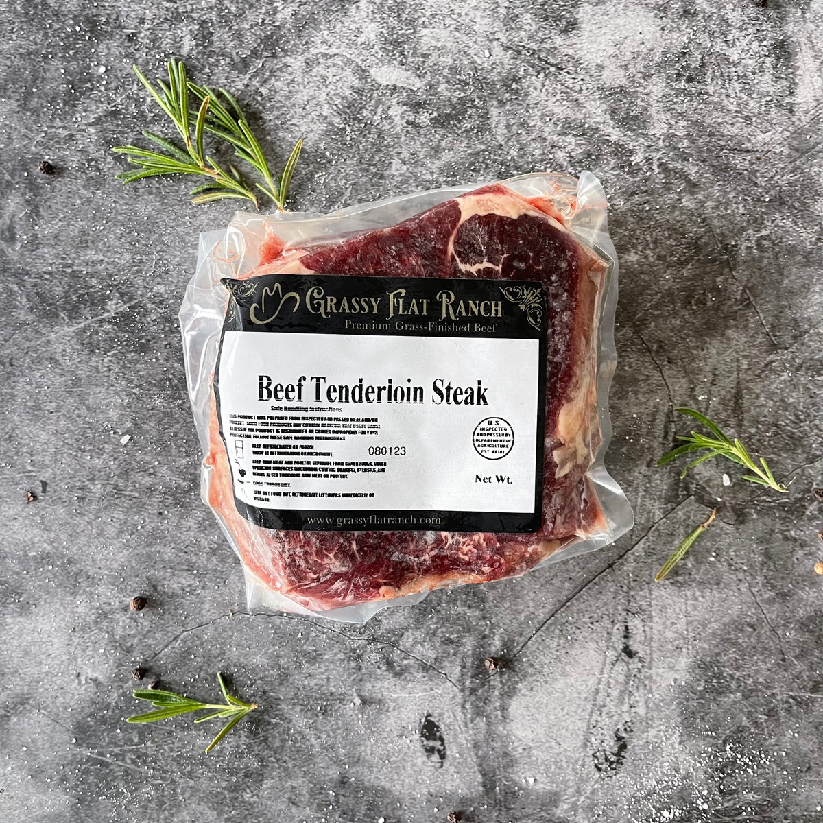 Tenderloin Filet Mignon Grassy Flat Ranch